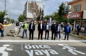 Kahta Belediyesi “ Önce Yaya” Bilincini Aşılıyor.