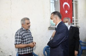 VALİ MAHMUT ÇUHADAR’DAN ŞEHİT PİYADE TEĞMEN YUNUS GÜL’ÜN AİLESİNE ZİYARET