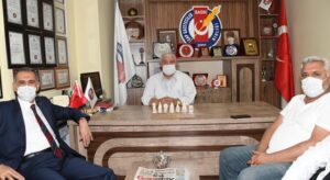 Vali Çuhadar GAP Gazeteciler Birliğini Ziyarette Etti.