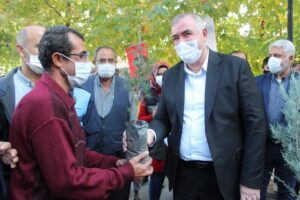 Dikilen fidanlar Kahta’ya nefes olacak