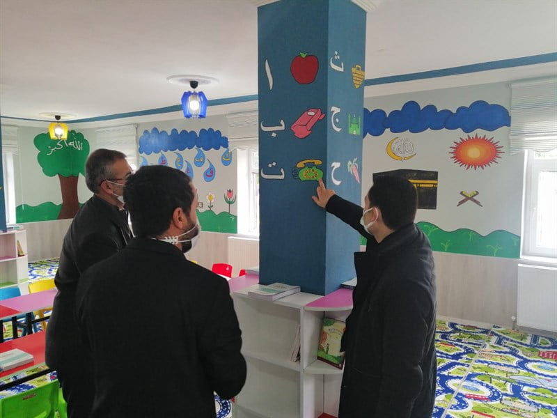 Kaymakam Koç İlçe Müftüsü Çevik’i Ziyaret Etti.