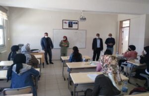 Kahta’da Destekleme ve Yetiştirme Kursları Denetlendi