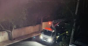 Kahta’da badem bahçeleri zarar gördü.