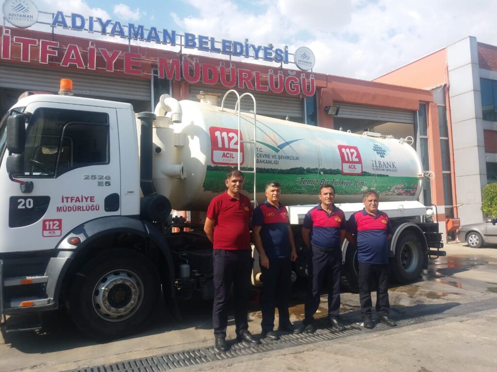 Adıyaman Belediyesi İtfaiye Ekipleri Marmaris’te