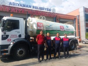 Adıyaman Belediyesi İtfaiye Ekipleri Marmaris’te