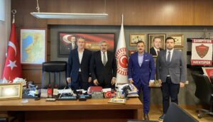 İMEF’den T.B.M.M’ne Önemli Ziyaret