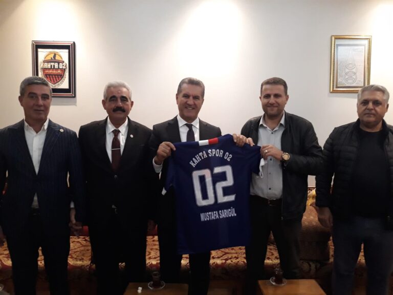 TDP Genel Başkanı Sarıgül, Kahta 02 Spor’u Ziyaret Etti.