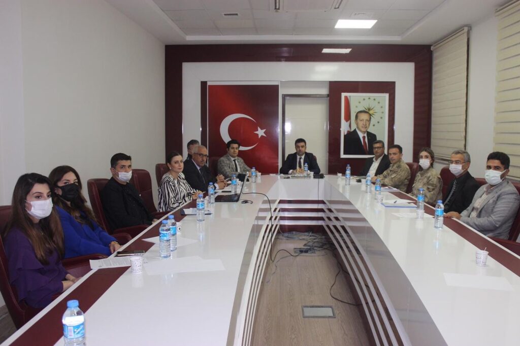 KADINA YÖNELİK ŞİDDETLE MÜCADELE TOPLANTISI YAPILDI