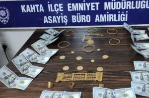 Kahta’da Altın Hırsızlığı Operasyonu