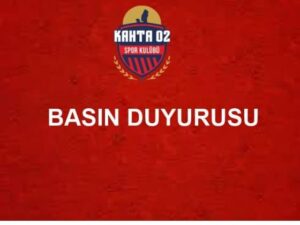 GÖZTEPE MAÇI İÇİN BASIN DUYURUSU