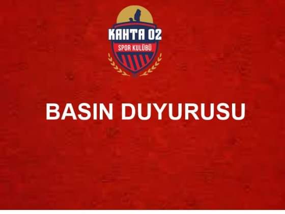 GÖZTEPE MAÇI İÇİN BASIN DUYURUSU