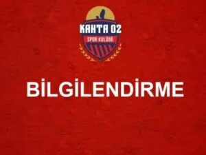Kahta 02 Spor’da İki futbolcuyla Yollar Ayrıldı