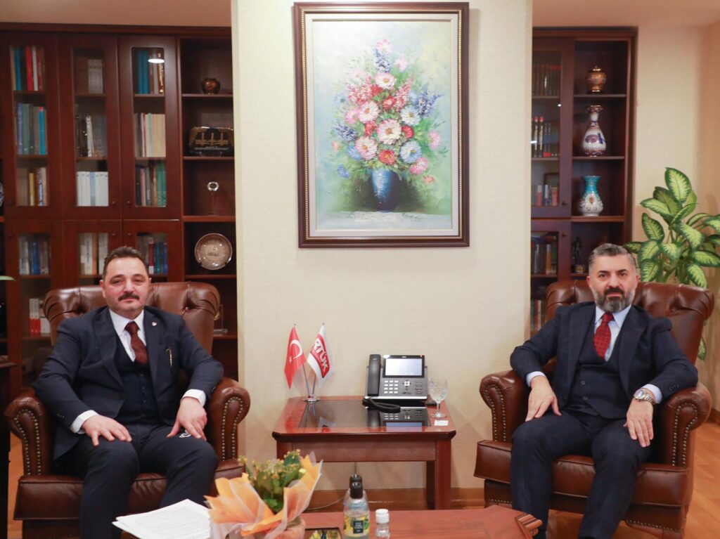 İMEF RTÜK Üst Kurulu Başkanı Şahin’i Ziyaret Etti.