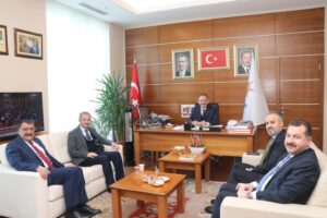 Belediye Başkanı Kılıçtan, Yerel Yönetimler Başkanına Ziyaret