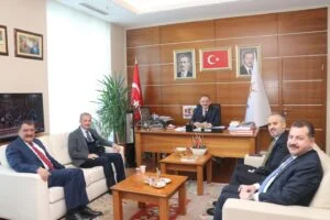 Belediye Başkanı Kılıçtan, Yerel Yönetimler Başkanına Ziyaret