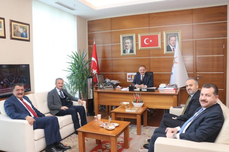 Belediye Başkanı Kılıçtan, Yerel Yönetimler Başkanına Ziyaret