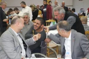 Engelli vatandaşlar iftar sofrasında buluştu