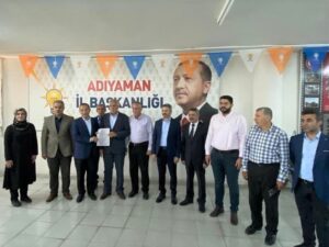 AK PARTİ GERGER İLÇE BAŞKANI DEĞİŞTİ