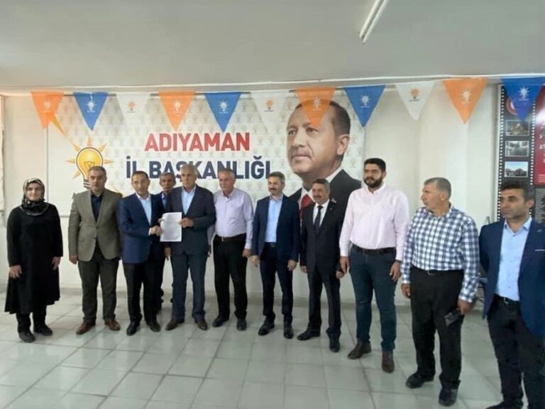 AK PARTİ GERGER İLÇE BAŞKANI DEĞİŞTİ