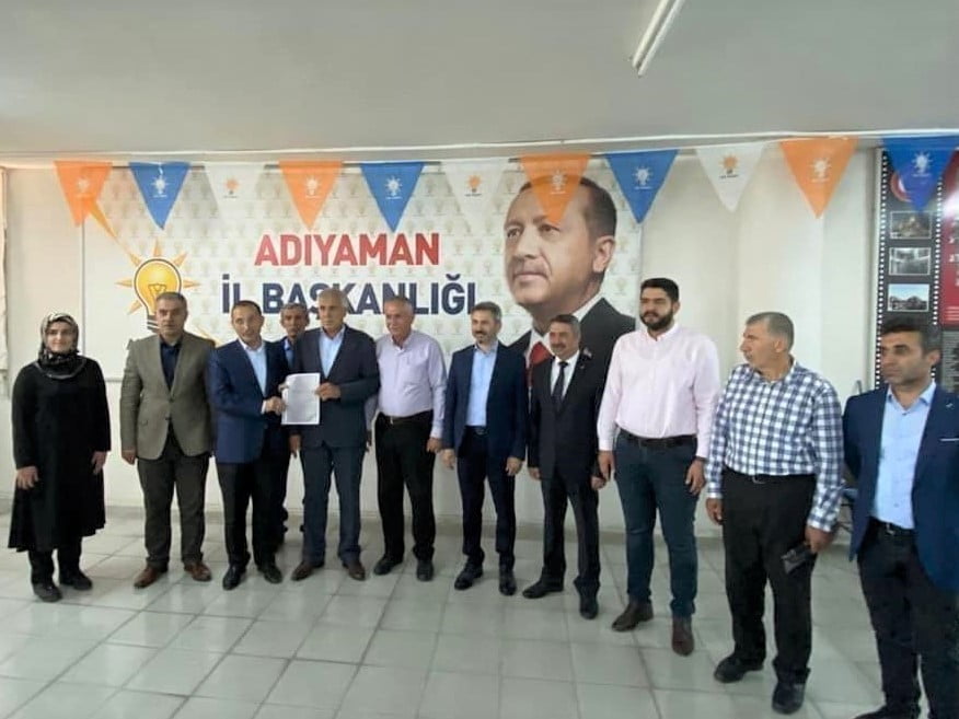 AK PARTİ GERGER İLÇE BAŞKANI DEĞİŞTİ