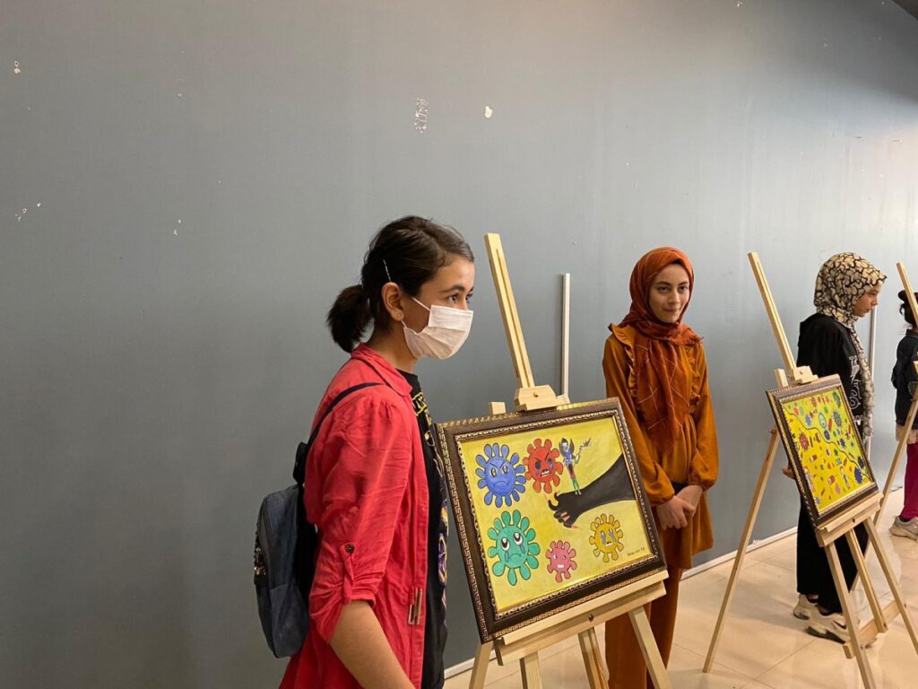 Adıyaman’da ‘Çocuk Gözüyle Pandemi’ sergisi