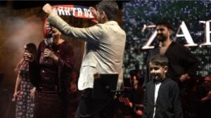 Sanatçı Zara, Kahtalılara muhteşem bir gece yaşattı