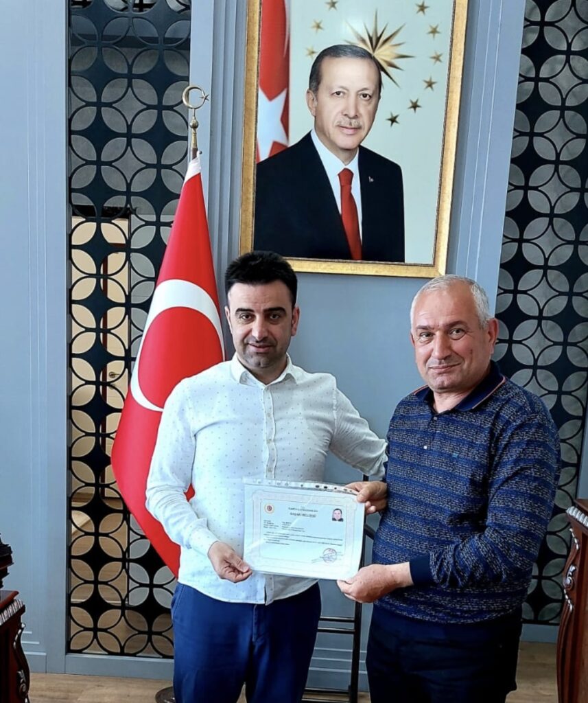 Kahta Kaymakamlığından Mente’ye Ödül