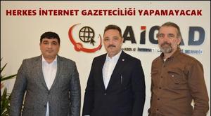 TİMBİR Başkanı Dr. Süleyman Basa ‘ Herkes İnternet Medya Gazeteciliği Yapamayacak ‘