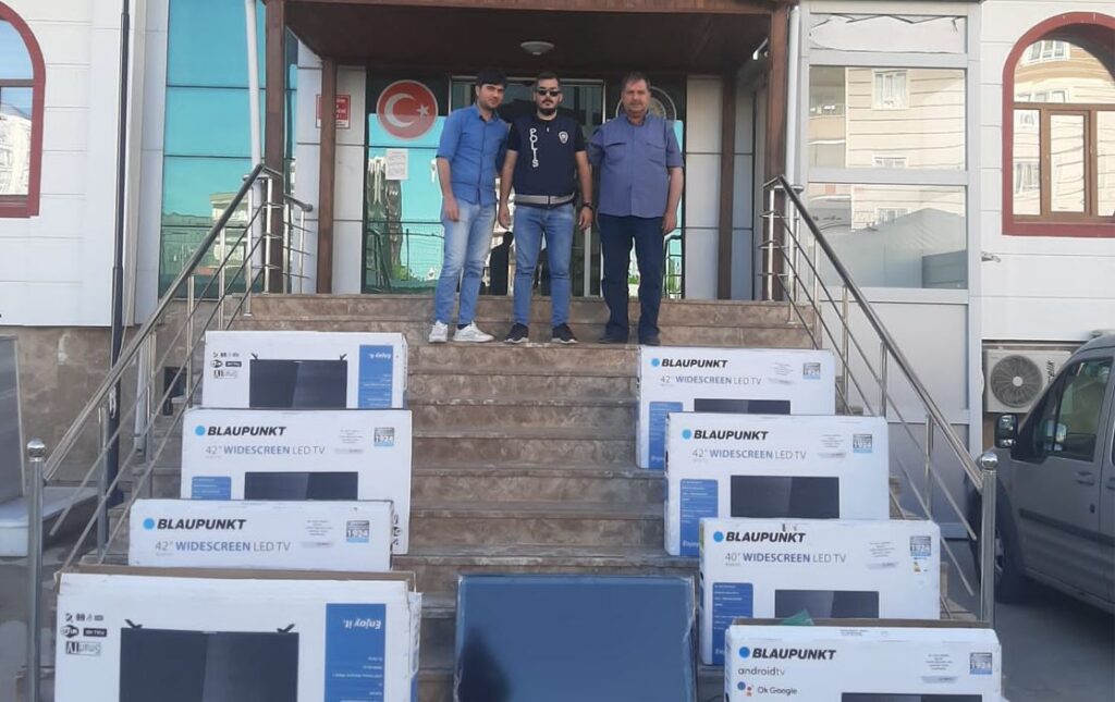 Kahta’da televizyon hırsızlığında 1 tutuklama
