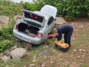 Kazada baba ağır yaralandı, oğlu hayatını kaybetti