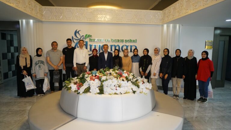 Şehzadeler şehrinden, sahabe diyarına gönül köprüsü