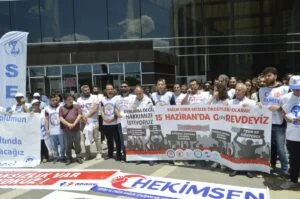 Adıyaman’da doktorlar iş bıraktı