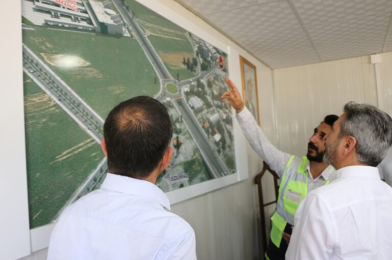 Başkan Aydın: Köprü kavşağımızı 2023 yılına yetiştirmeye çalışacağız