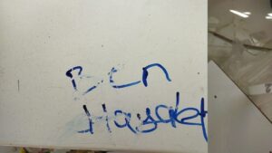 ‘Ben hayalet’ yazdı, bin 500 lira çaldı 