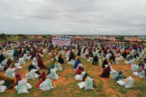 İHH Somali’de 10 bin 520 gıda koli dağıtımını yaptı