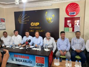 CHP Yerel Yönetimler Heyeti’nden Adıyaman çıkarması