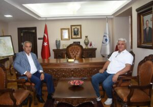 Başkan Kutlu’dan Adıyaman Üniversitesi Rektörü Turgut’a Ziyaret