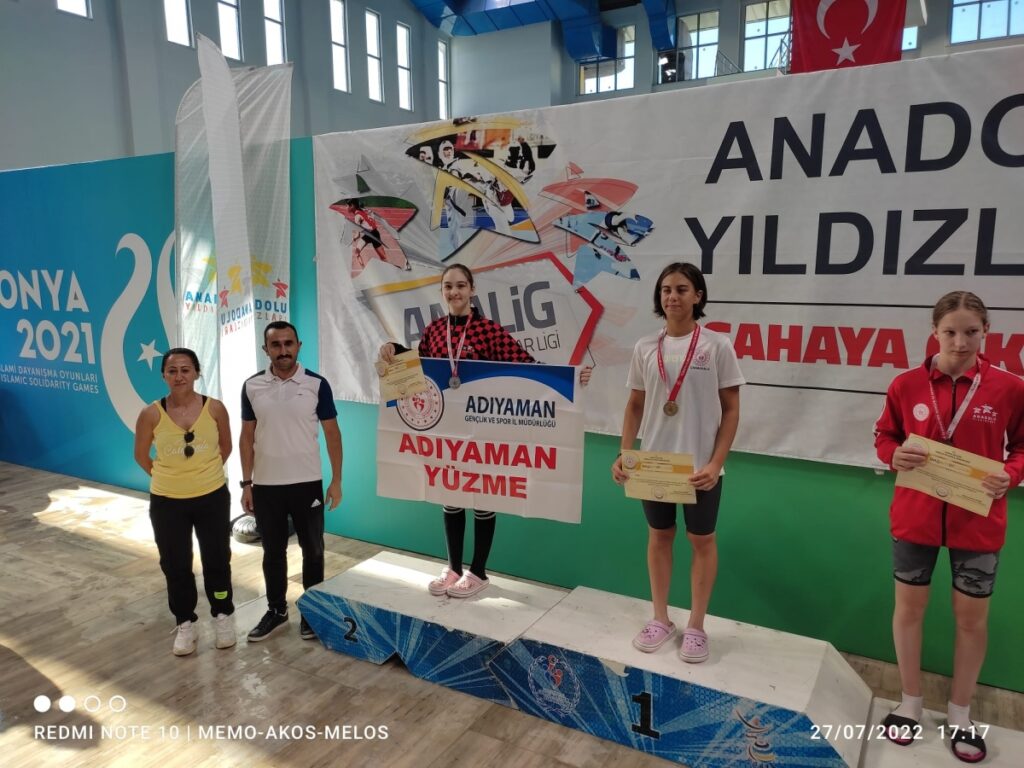 Adıyaman yüzmede 23 ili geride bıraktık