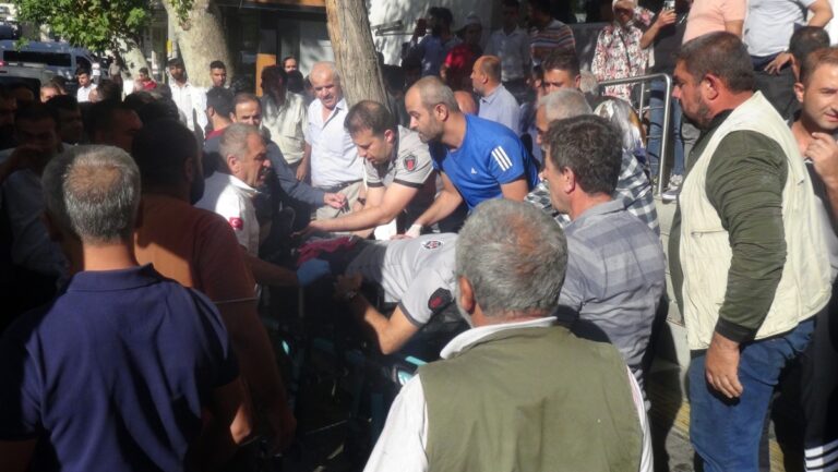 Bankanın güvenlik görevlisi silahlı saldırıya uğradı