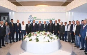 Bakan Kirişci’den, Belediye Başkanı Kılınç’a ziyaret
