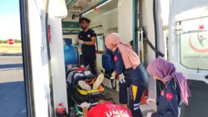 Adıyaman’da otomobiller çarpıştı: 5 yaralı