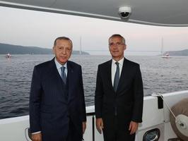 Cumhurbaşkanı Erdoğan, NATO Genel Sekreteri Stoltenberg ile görüştü