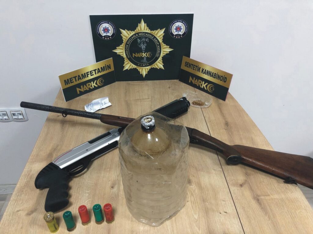 Kahta’da Uyuşturucu partisine baskın: 1 tutuklama