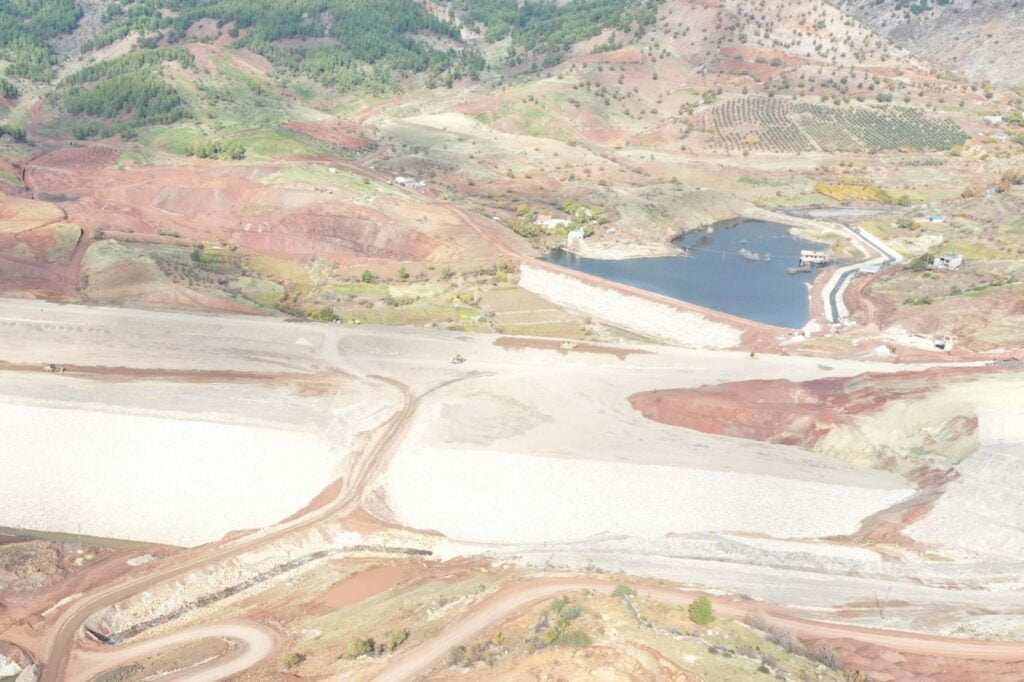 Gömükan Barajı’nda çalışmalar devam ediyor