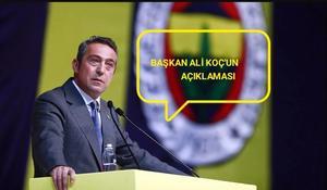 Başkan Ali Koç’tan Derbi Açıklaması