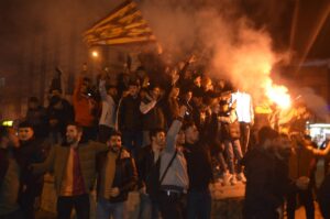 Adıyaman’da Galatasaraylıların derbi coşkusu