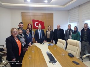 Usta öğreticiler Cumhurbaşkanı danışmanıyla görüştü