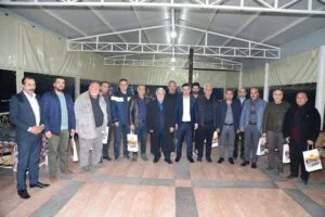 Kahta Kaymakamı Korkutata, 10 Ocak Çalışan Gazeteciler Günü dolayısıyla basın mensupları ile bir araya geldi.