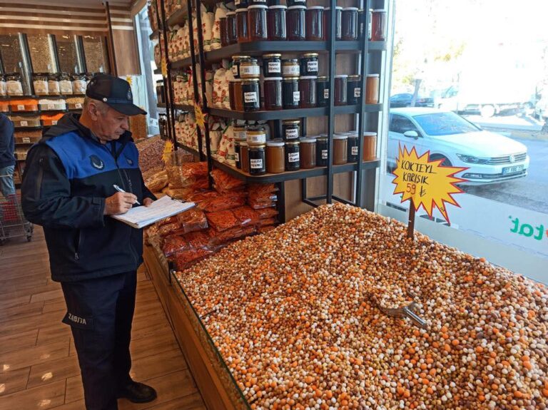 Zabıtadan yeni yıl denetimi