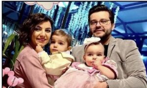 Damla öğretmen, eşi ve çocukları yan yana defnedildi